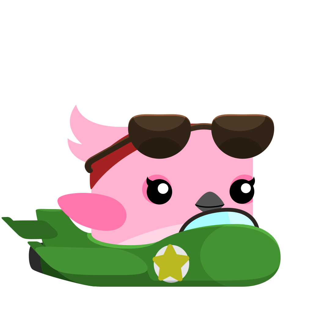 Green Ace Stella bird